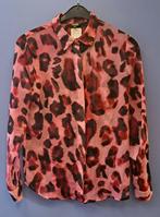 Given blouse roze fuchsia / bordeaux luipaard print M 45550, Kleding | Dames, Blouses en Tunieken, Maat 38/40 (M), Verzenden, .