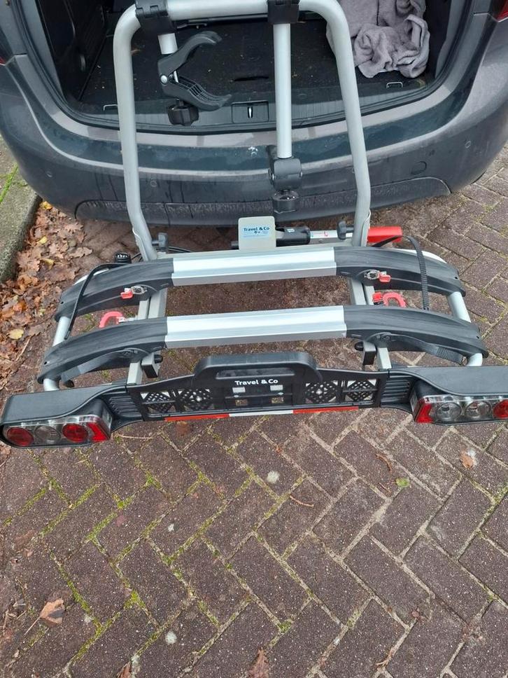 ANWB Travel & Co Trekhaakdrager - 2 Fietsen, Auto diversen, Fietsendragers, Zo goed als nieuw, Trekhaakdrager, 2 fietsen, Elektrische fiets