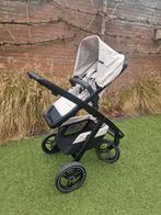 Dubatti two (compleet incl. reiswieg) Mushroom Gray, Zo goed als nieuw, Combiwagen, Verstelbare duwstang, Ophalen