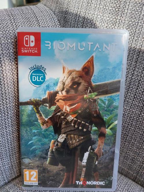 Biomutant | NIEUWSTAAT | Switch, Spelcomputers en Games, Games | Nintendo Switch, Zo goed als nieuw, 1 speler, Vanaf 3 jaar, Ophalen of Verzenden