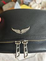 Zadig&voltaire tasje, Ophalen, Zo goed als nieuw, Zwart, Leer