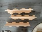 3 Golvende Wandplankjes van Leen Bakker, Ophalen, Zo goed als nieuw