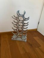 Wijnrek metaal, Ophalen, 5 tot 15 flessen, Zo goed als nieuw, Metaal