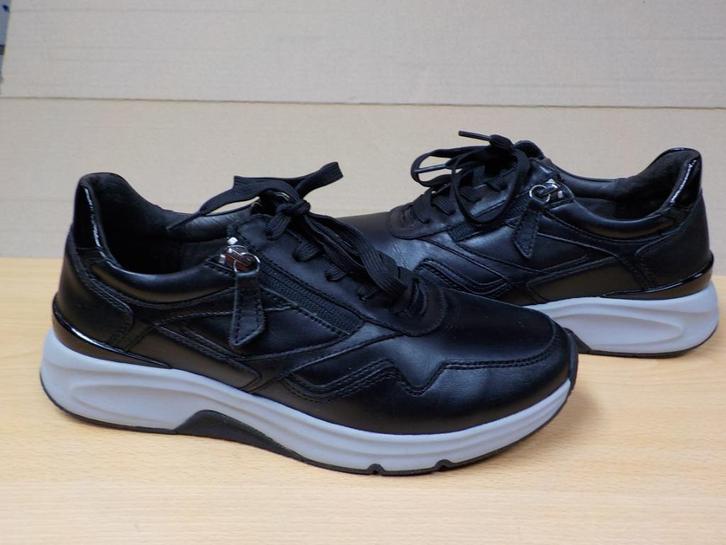 Zwarte Gabor sneakers Rollingsoft maat 39, Kleding | Dames, Schoenen, Zo goed als nieuw, Sneakers of Gympen, Zwart, Ophalen of Verzenden