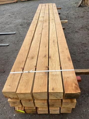 Eiken balken 500 cm lang 15x15 beschikbaar voor biedingen