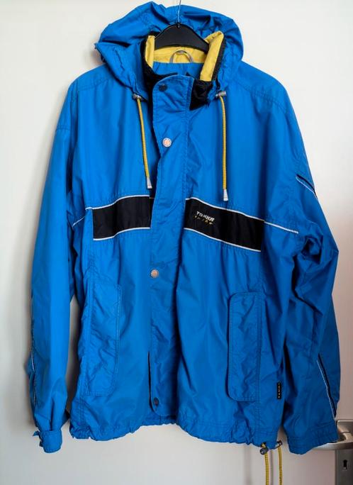 Luhta Tokka Tribe blauwe outdoor jas - XXL, Kleding | Heren, Jassen | Zomer, Gedragen, Overige maten, Blauw, Ophalen of Verzenden