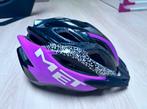 MET roze Leopard fiets helm, dames, maat 52 – 59 zgan, Fietsen en Brommers, Fietsaccessoires | Fietshelmen, Ophalen of Verzenden