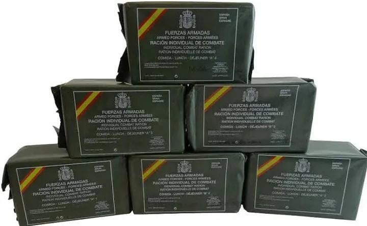 Spaans Leger Rantsoen - MRE, Verzamelen, Militaria | Algemeen, Overige soorten, Overige typen, Overige gebieden, Verzenden