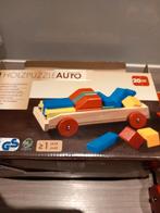 Nieuw in doos houten speelgoed auto, Ophalen of Verzenden, Nieuw, Duw- of Trekspeelgoed