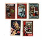 Oude sluitzegels van "KWATTA", Verzamelen, Ophalen of Verzenden, Zo goed als nieuw, Overige typen