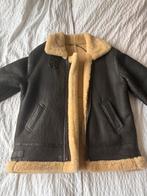 Vintage Lammy Coat - Warme Winterjas, Ophalen, Gedragen, Maat 56/58 (XL), Bruin