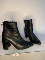 Enkellaars met grote hak zwart Vera Gomma maat 37, Zwart, Lage of Enkellaarzen, Vera gomma, Ophalen of Verzenden