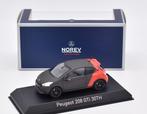 Peugeot 208 GTi 30TH '14 Zwart / rood 1:43 NOREV ref: 472821, Hobby en Vrije tijd, Modelauto's | 1:43, Verzenden, Nieuw, Auto