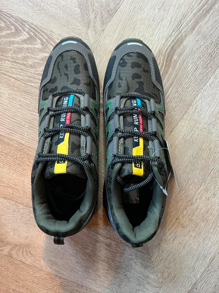 Waterdicht unisex wandelschoenen Naturstep mt 42 groen, Kleding | Heren, Schoenen, Nieuw, Wandelschoenen of Bergschoenen, Overige kleuren