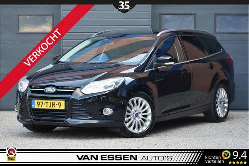 Ford FOCUS Wagon 1.6 EcoBoost Titanium Leder Stoelverw. Elek, Auto's, Ford, Bedrijf, Te koop, Focus, ABS, Airbags, Airconditioning