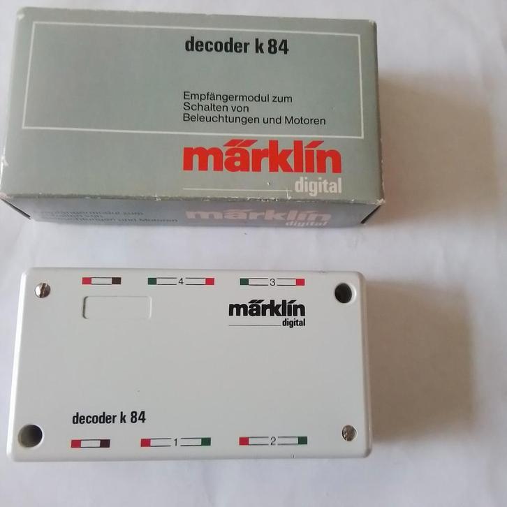 Marklin K84 Schakel Decoder 6084, Hobby en Vrije tijd, Modeltreinen | H0, Zo goed als nieuw, Transformator of Voeding, Wisselstroom