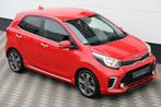 Kia Picanto 1.2 GT-Line Automaat Carplay Camera Leder LED !, Auto's, Gebruikt, Zwart, 4 cilinders, Bedrijf