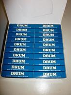 Vintage doos met 20 doosjes lucifers van het merk DRUM, Verzamelen, Ophalen of Verzenden, Nieuw, Luciferdoosjes of -merken