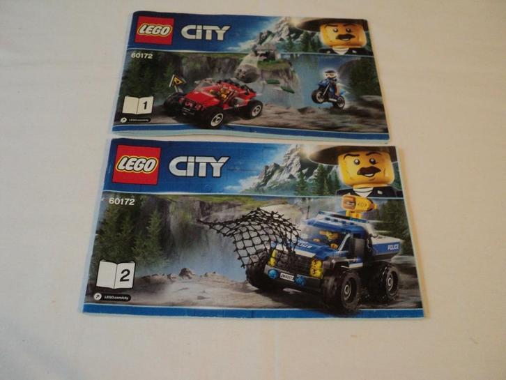LEGO CITY nr 60172 ACHTERVOLGING IN DE MODDER, Kinderen en Baby's, Speelgoed | Duplo en Lego, Gebruikt, Lego, Complete set, Ophalen of Verzenden