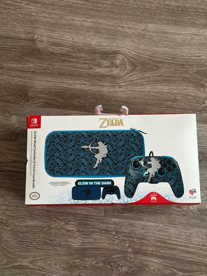Nieuwe Zelda controller + travel case voor Nintendo Switch, Spelcomputers en Games, Spelcomputers | Nintendo Consoles | Accessoires