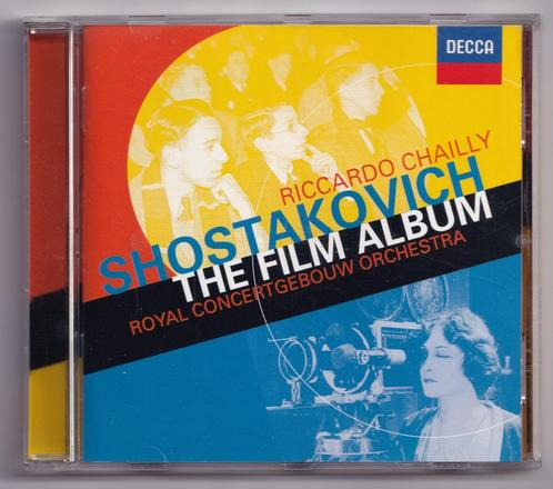 CD Shostakovich - The Film Album, Cd's en Dvd's, Cd's | Klassiek, Zo goed als nieuw, Orkest of Ballet, Modernisme tot heden, Ophalen of Verzenden
