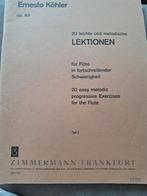 20 leichte und melodische Lektionen, Muziek en Instrumenten, Ophalen of Verzenden, Zo goed als nieuw, Les of Cursus, Klassiek