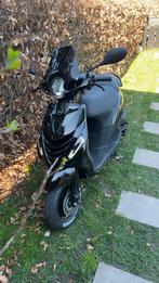 Zip 50cc, zwart, Fietsen en Brommers, Scooters | Piaggio, Ophalen, Maximaal 45 km/u, Zip, Zo goed als nieuw