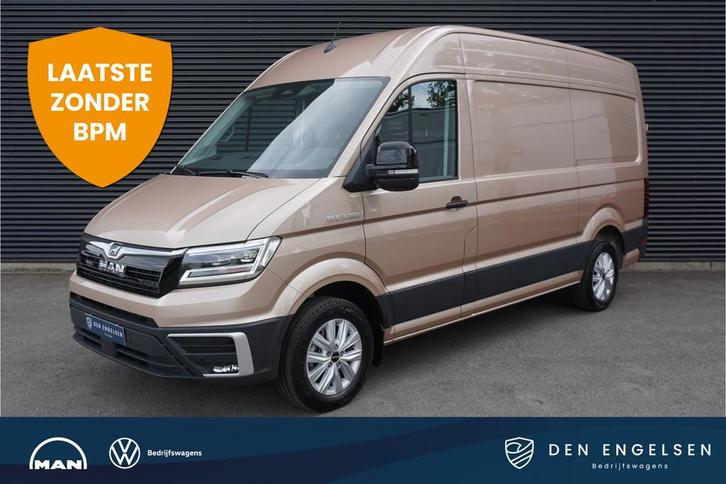MAN TGE 3.180 | L3H3 | FACELIFT | App-Connect | Cruise | Cam, Auto's, Bestelauto's, Bedrijf, Te koop, ABS, Airconditioning, Alarm