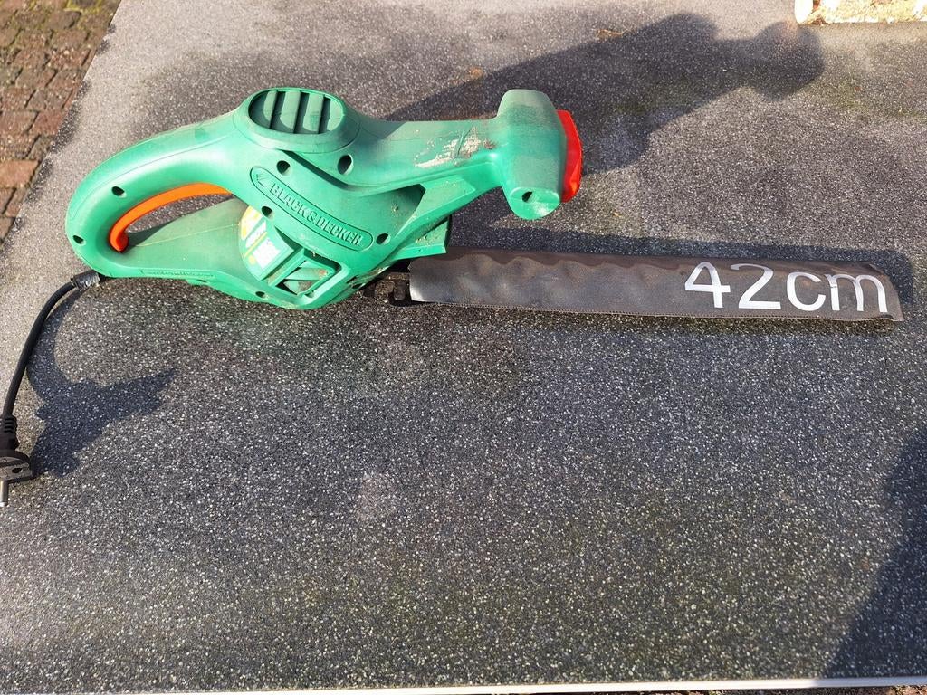 B&D Heggenschaar - Goed Onderhouden, Ophalen of Verzenden, Gebruikt, Elektrisch, Black & Decker
