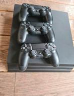 Playstation 4 Pro 1TB ZONDER controllers, Ophalen, Zo goed als nieuw, Pro