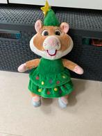 AH Albert Heijn hamster groen kerstboom jurkje 28 cm knuffel, Overige typen, Ophalen of Verzenden, Zo goed als nieuw