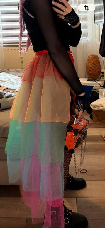 Sleep Regenboog Rok - Uniek en Opvallend! Party costuum beschikbaar voor biedingen