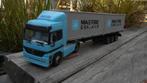MAERSK Mercedes Actros 1/43 Kunstof Containers, Hobby en Vrije tijd, Ophalen of Verzenden, Zo goed als nieuw, Bus of Vrachtwagen