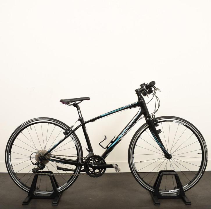 Giant Escape RX W Dames Zwart 43cm S 2018, Fietsen en Brommers, Fietsen | Dames | Damesfietsen, Gebruikt, Giant, Minder dan 47 cm