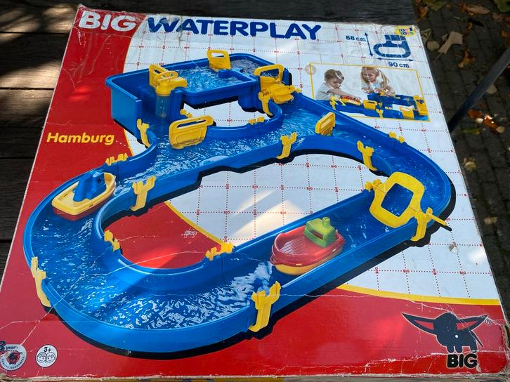 Waterbaan voor uren speelplezier! BIG waterplay  Hamburg, Kinderen en Baby's, Speelgoed | Buiten | Los speelgoed, Gebruikt, Ophalen of Verzenden