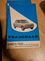 Vraagbaak Simca 1100 1967-1971, Ophalen of Verzenden