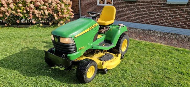 John Deere X740 Diesel,prijs is incl btw., Tuin en Terras, Zitmaaiers, 120 cm of meer, Ophalen of Verzenden