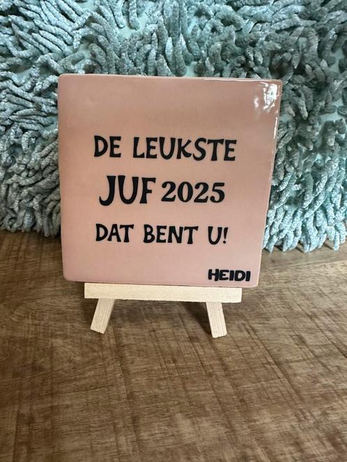 Juffen / Meester cadeautjes / bedankje, Huis en Inrichting, Woonaccessoires | Tekstborden en Spreuken, Nieuw, Ophalen of Verzenden