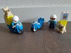 Duplo Politiemotor 2 stuks, Ophalen of Verzenden, Nieuw, Complete set, Duplo