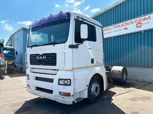 MAN TGA 18.410 BLS XL (6-CILINDERHEADS) (ZF16 MANUAL GEARBOX, Auto's, Vrachtwagens, Te koop, ABS, Elektrische buitenspiegels, Elektrische ramen