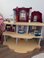 Playmobil herenhuis 70205 met accessoires, Ophalen, Zo goed als nieuw, Poppenhuis