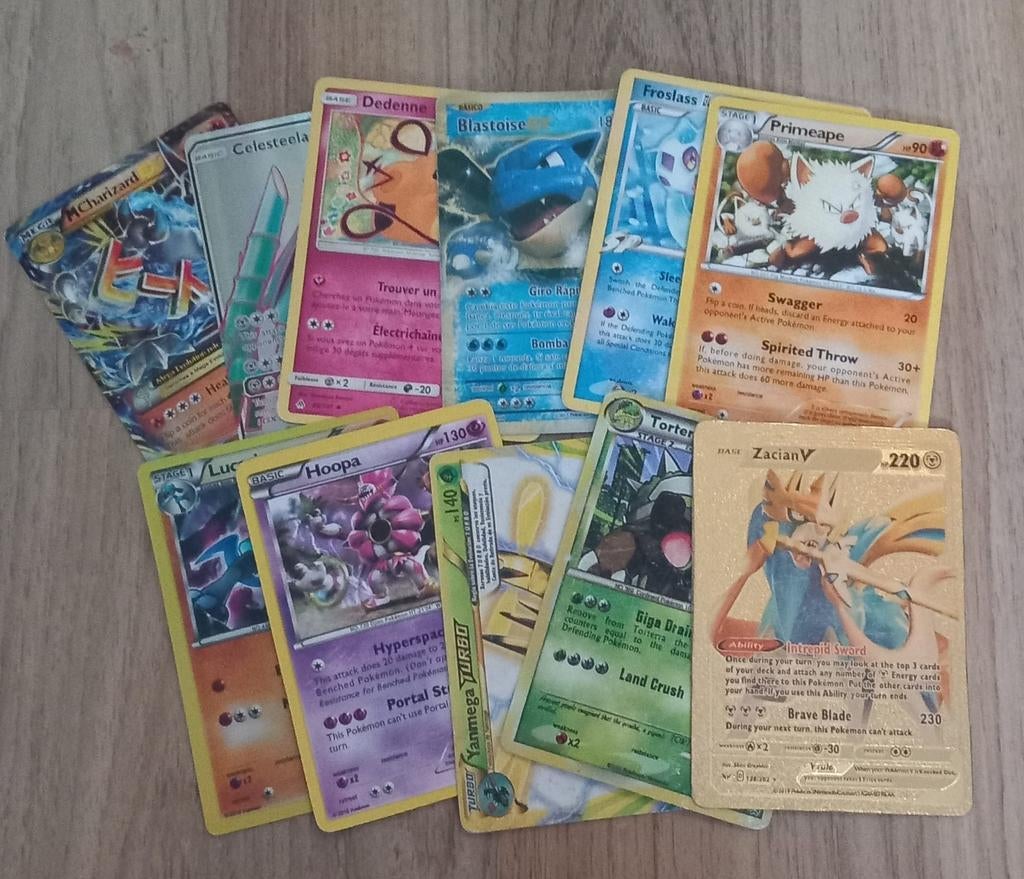 Pokémon Kaarten Collectie - Diverse Sets, Ophalen of Verzenden, Gebruikt, Losse kaart, Foil