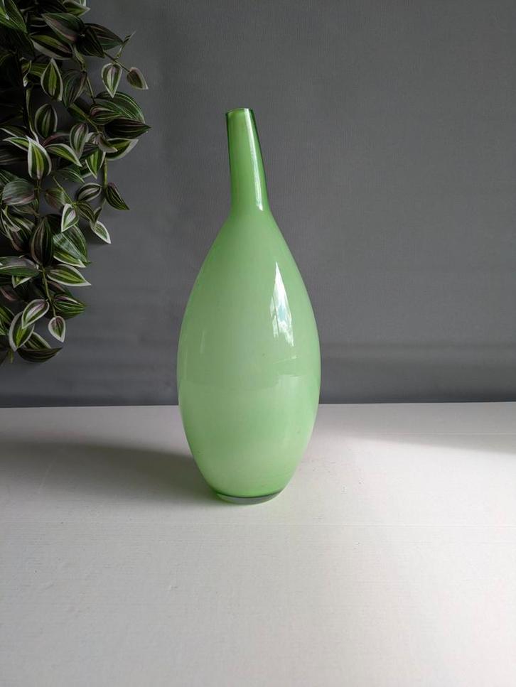 Hysteria Glazen Design Vaas - Art Glass Frankrijk, Antiek en Kunst, Antiek | Glas en Kristal, Ophalen of Verzenden