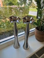 Set van 2 zilveren vazen, Ophalen, Overige kleuren, Minder dan 50 cm