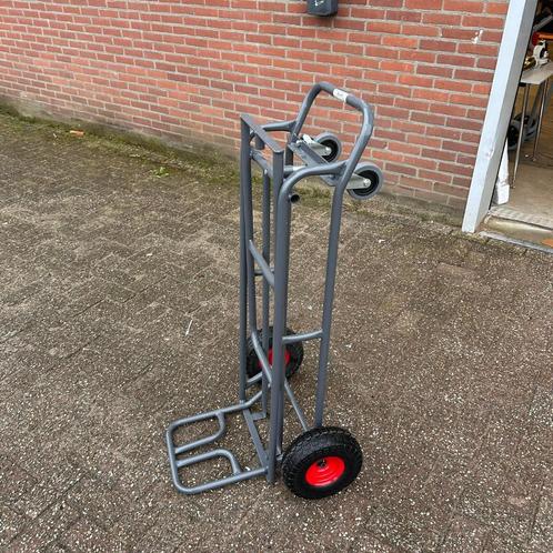 Steekwagen/plateauwagen 250 kg - 2 standen - Manutan Expert, Doe-het-zelf en Verbouw, Werkbanken, Nieuw, Minder dan 70 cm, Ophalen