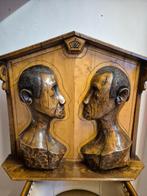 Houten kunstwerk van Geldropse kunstenaar, Antiek en Kunst, Kunst | Beelden en Houtsnijwerken, Ophalen