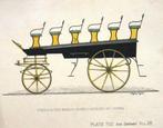 Prent Rijtuig Plate 752 Coach Builders Art Journal, Ophalen of Verzenden