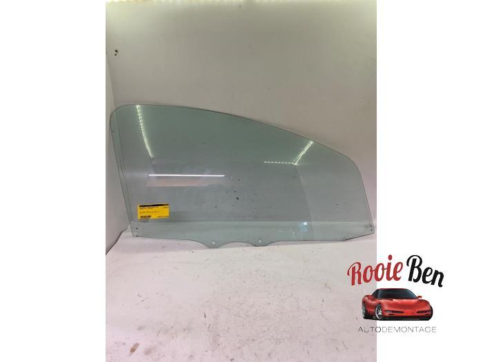 Portierruit 4Deurs rechts-voor van een Peugeot 107, Gebruikt, -, -, Ophalen of Verzenden