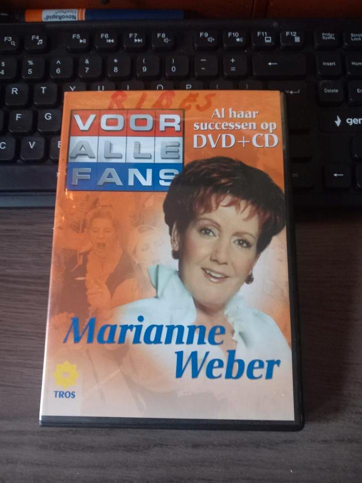 Marianne Weber - Voor Alle Fans (DVD + CD), Cd's en Dvd's, Cd's | Nederlandstalig, Zo goed als nieuw, Levenslied of Smartlap, Ophalen of Verzenden