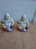 2 oude Chinese boeddah's in doosjes., Antiek en Kunst, Ophalen of Verzenden